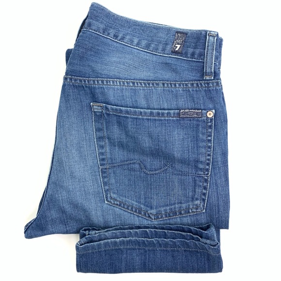 7 For All Mankind Other - 7 For All Mankind Standard Straight Luxe Jeans.